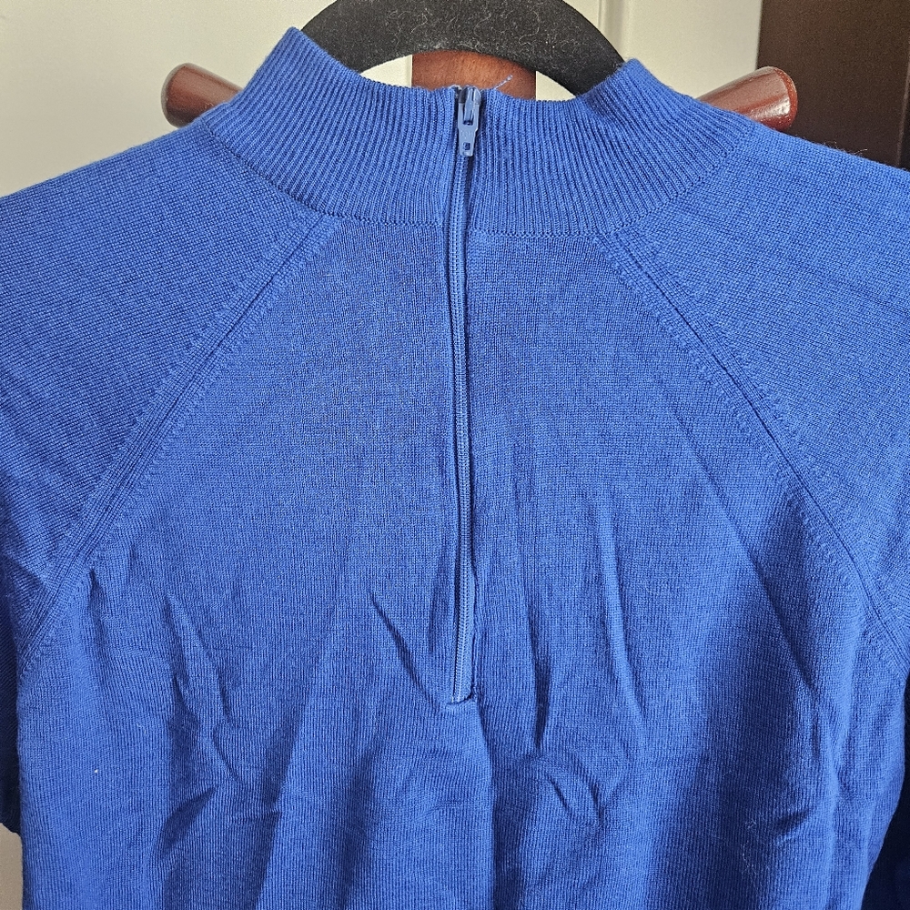 Vintage zip-up knit